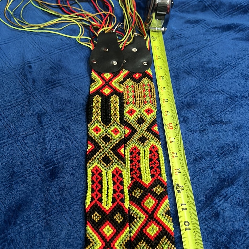 Handwoven Purse or guitar strap (consuela style) - Picture 4 of 4